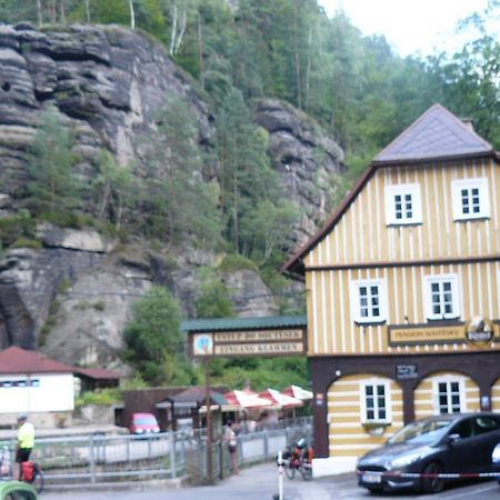 Pension Soutesky Hřensko Zewnętrze zdjęcie